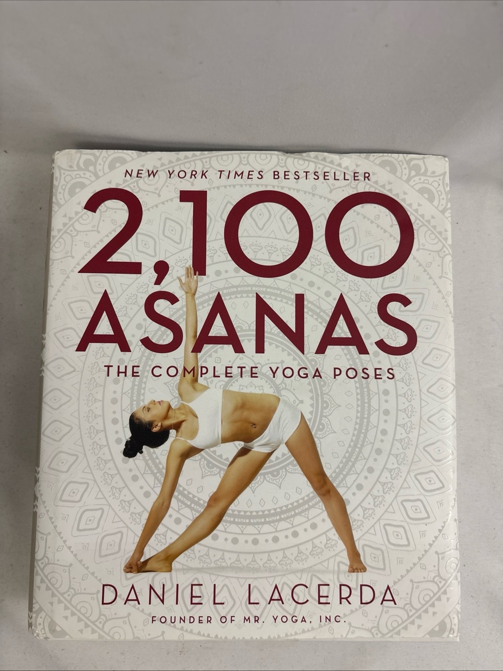 2,100 Asanas: The Complete Yoga Poses by Daniel Lacerda - Hardcover 2100